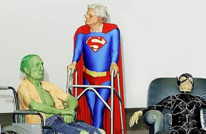 © Gilles Barbier, L'Hospice (2002) © Gilles Barbier, L'Hospice (2002)